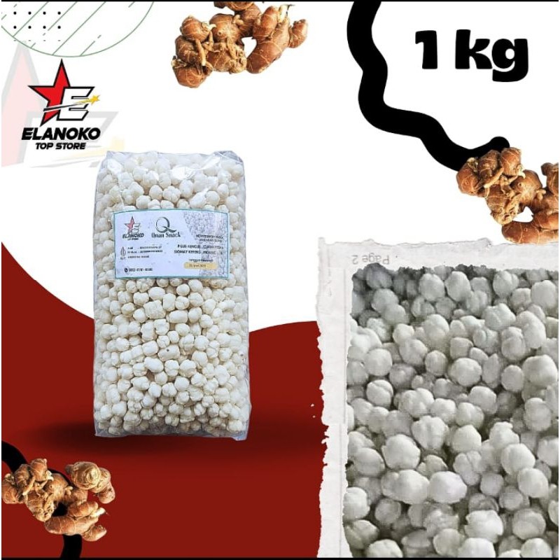 

pilus Cikur / pilus kencur 1kg,toping seblak baso aci dan cemilan renyah kriuk makan viral WE!!