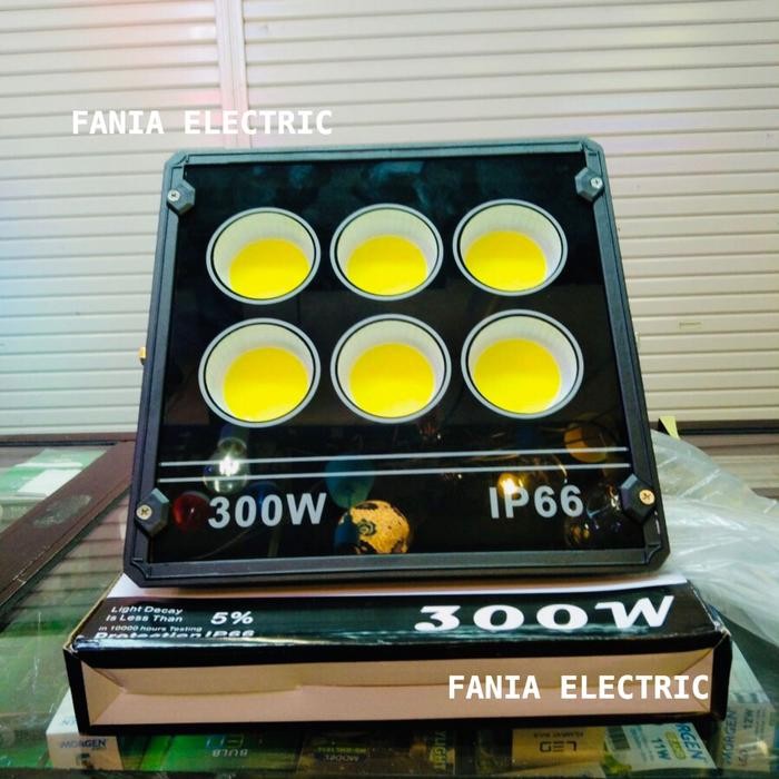 LAMPU TEMBAK LAMPU SOROT LED 300W 300WATT 300 WATT COB TEMBAK