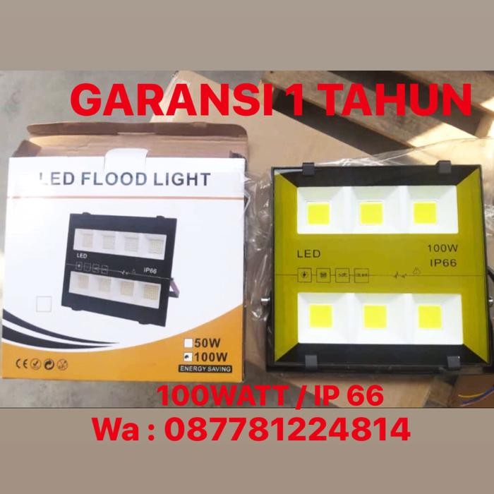 LAMPU SOROT 100WATT LAMPU SOROT LED 100 WATT 100W