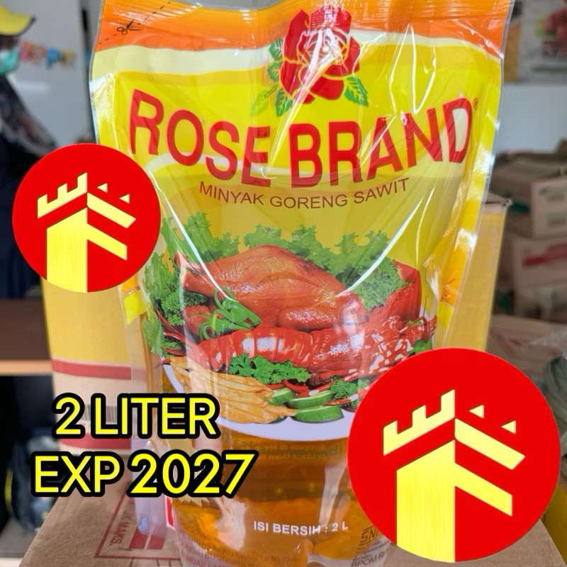 

ROSE BRAND MINYAK GORENG 1 LITER 2 LITER MINYAK GORENG SAWIT ROSE BRAND 2 LITER 1 LITER