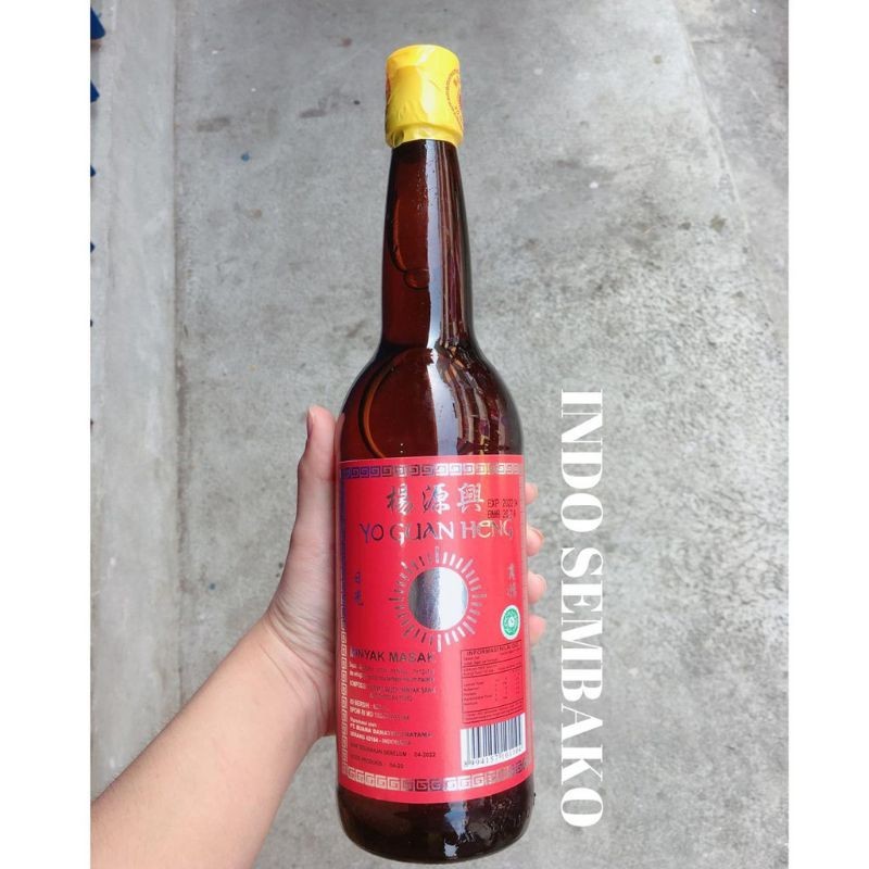 

Minyak Wijen Yo Guan Heng 630ml Dus / Minyak Wijen Matahari / Minyak Masak Yoguanheng 630 dus