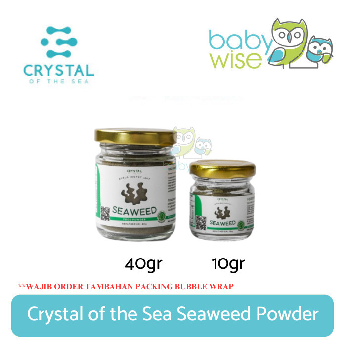

Crystal of the Sea Seaweed Powder - Bumbu Rumput Laut Kaldu MPASI