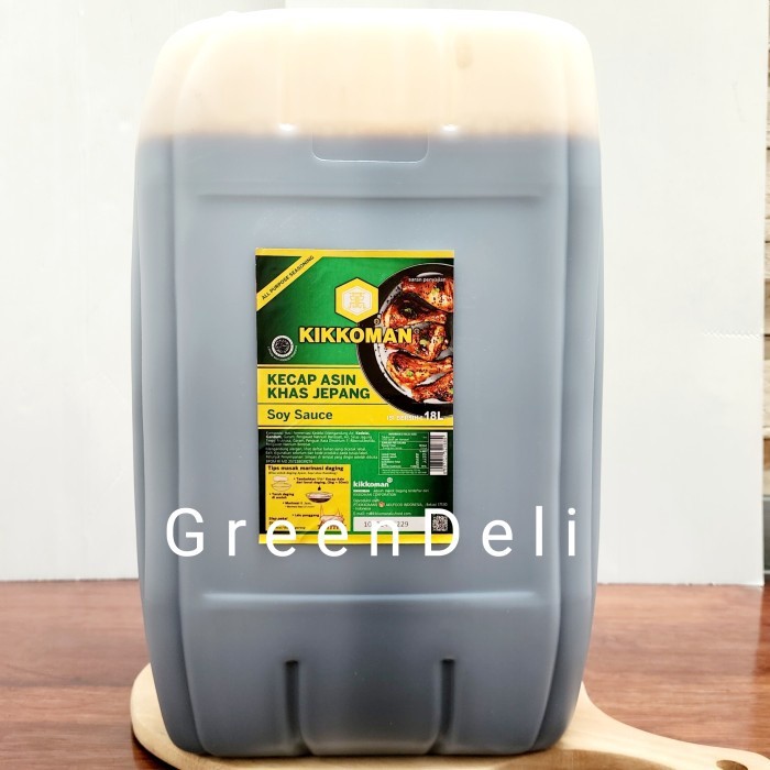 

Kikkoman Soy Sauce / Kecap Manis Khas Jepang 18 Liter