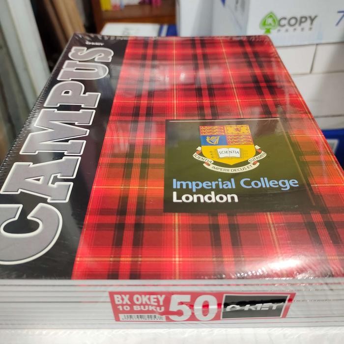 

Big Boss - Buku Tulis Boxy Campus Isi 50 Lembar 1 Pack Isi 10 Buku