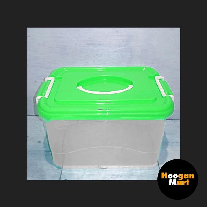 [ Kotak ] Box Container Plastik Sparta Transparant 20 Liter Multiplast