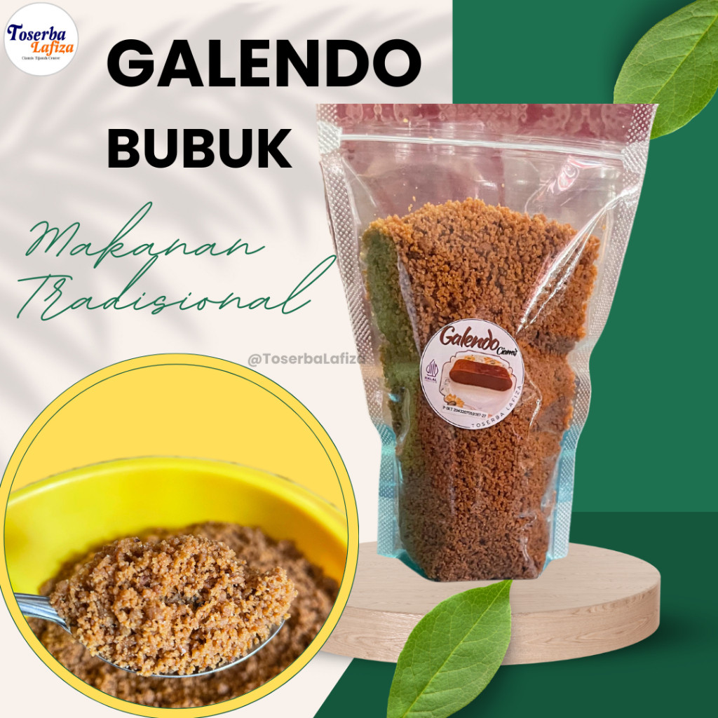 

Galendo Bubuk Makanan Ketak Kelapa Blondo 250gram - Makanan Daerah Ciamis WE!!