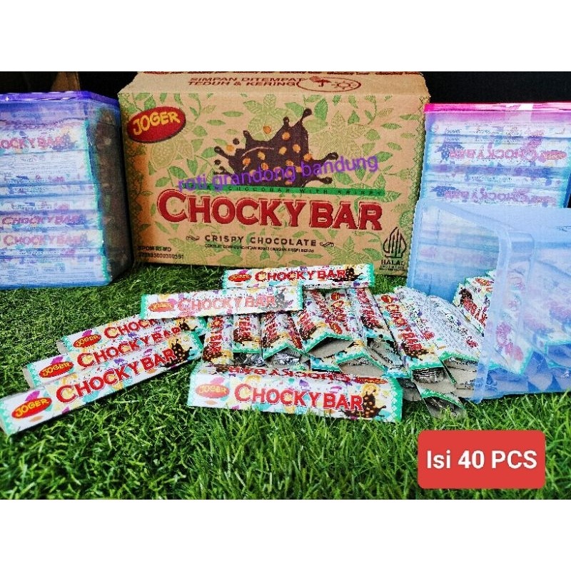 

40 PCS Cokelat CHOCKY BAR crispy WE!!