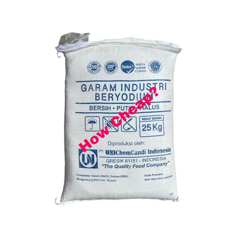 

Garam Beryodium 25kg Halal Food Grade