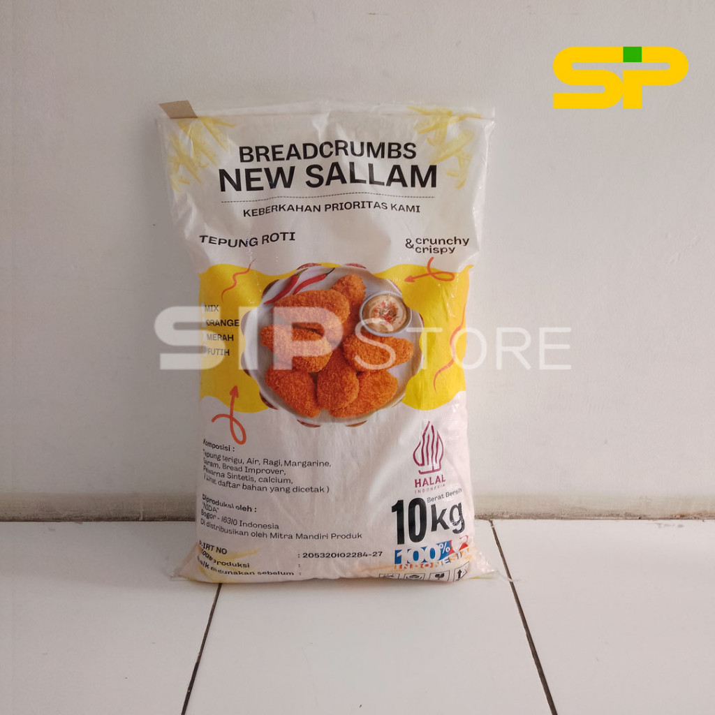

New sallam Tepung Roti Mix 10 Kilogram / Tepung Panir new sallam / Tepung roti new sallam 10Kg