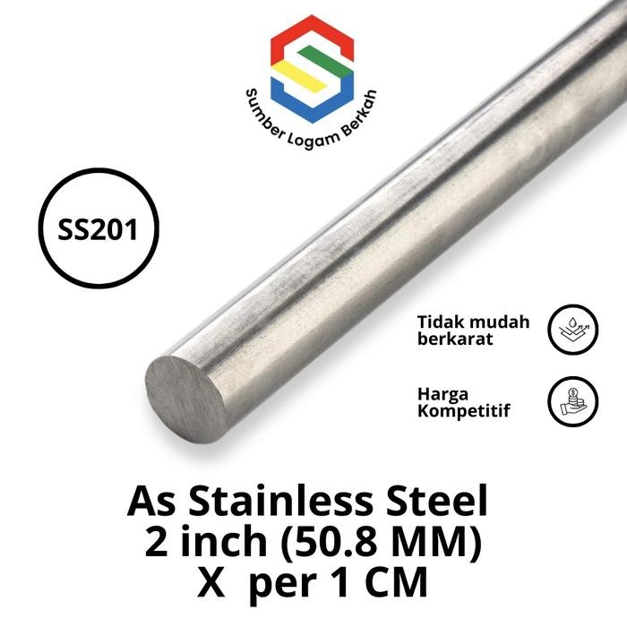 As 201 Stainless Steel 50.8 Mm (2 Inch)