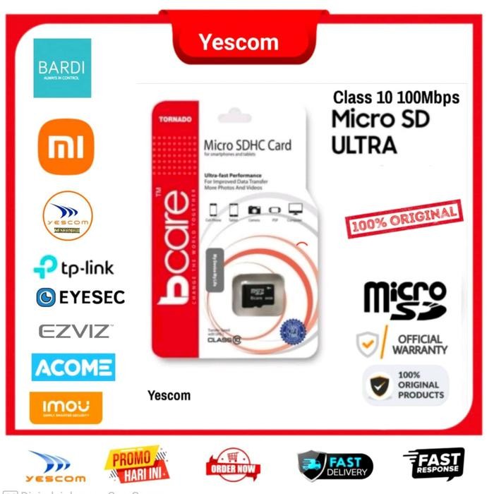 MICRO SD CARD BCARE ORIGINAL 64GB FOR GADGET/HP/CCTV IP CAM/DLL