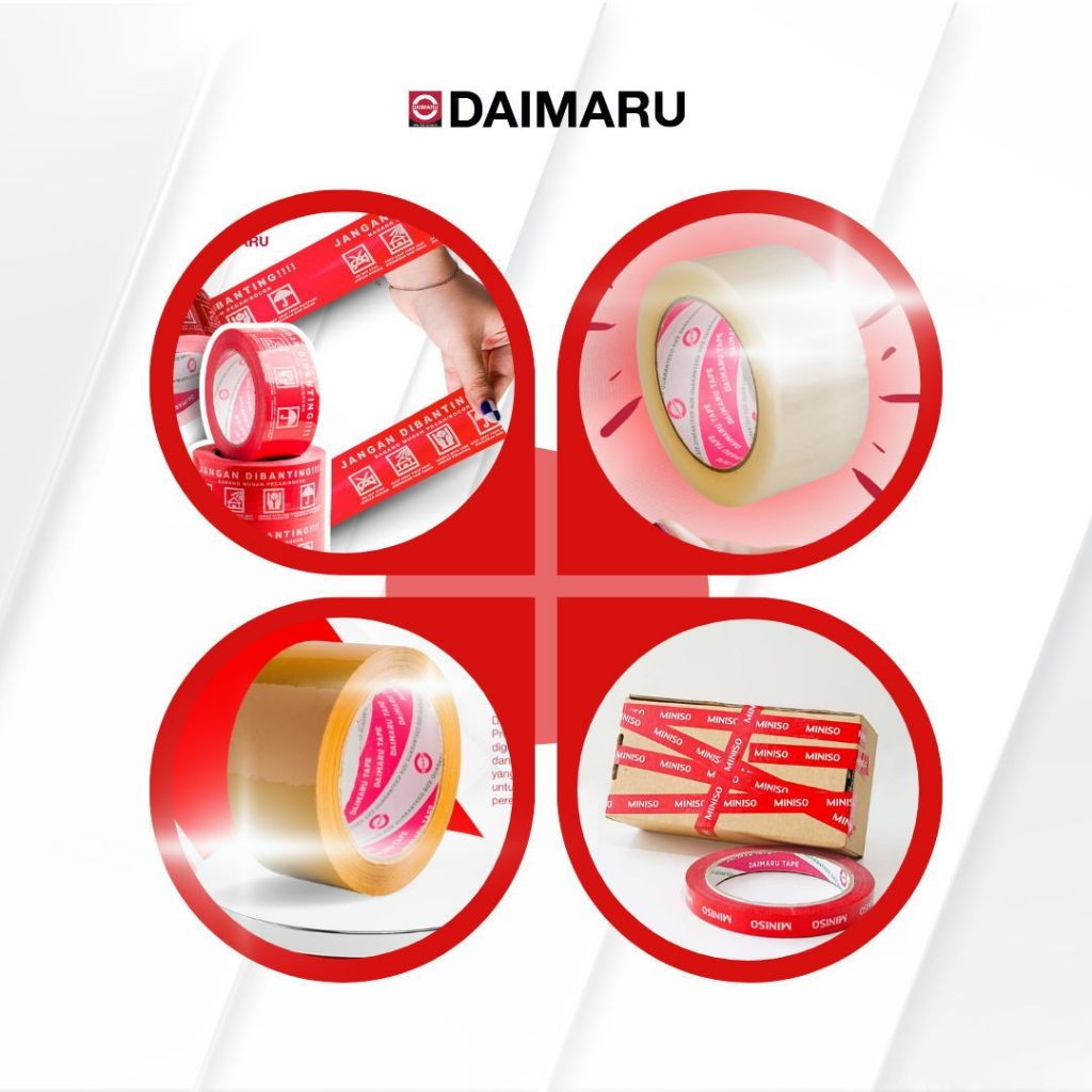 

Daimaru Masking Tape Lakban Kertas 1 Inch 24mm x 21m - 32 Pcs