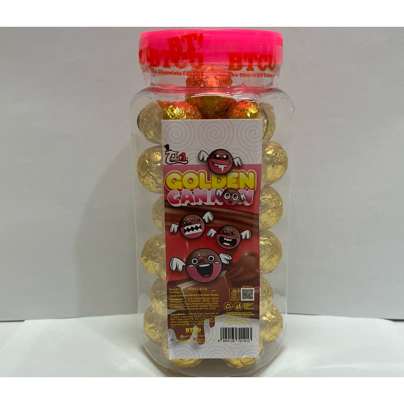 

Olivoliv Snack Coklat Tobelo Golden Balls / Golden Canon Cokelat Toples