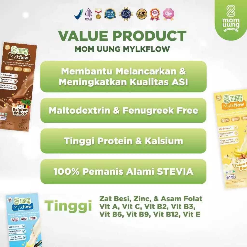 

Olivoliv Snack Mom Uung Mylkflow Susu Pelancar Asi Booster Momuung