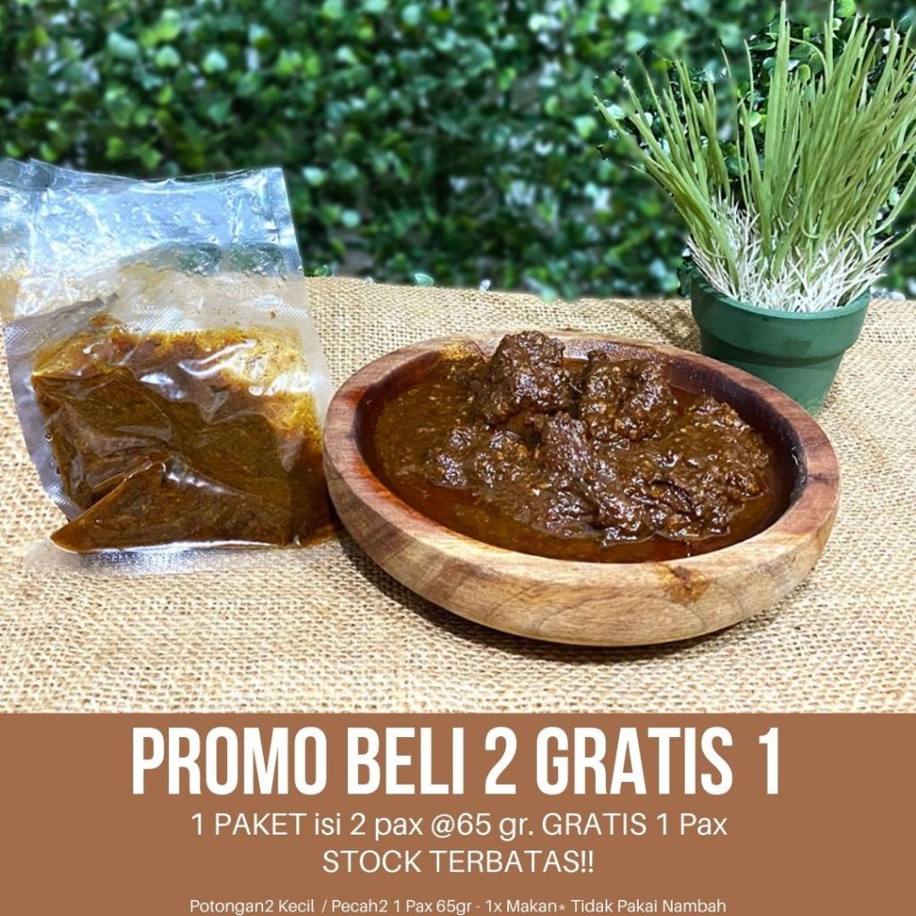 

Olivoliv Snack Rendang Padang Suir / Pecah / Potongan Kecil ( Praktis / Ekonomis )