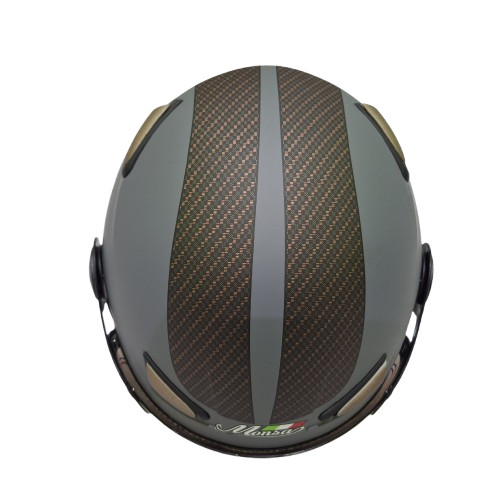 Fresh Lingling Helm Bogo Dewasa Retro Klasik Kaca Pilot Riben Jpn Monsa Carbon Modern Titanium