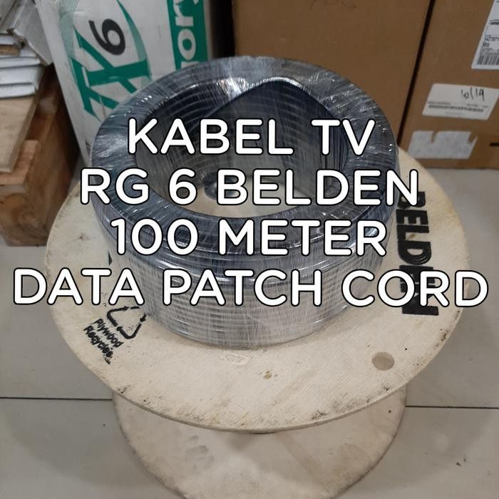 kabel tv belden RG6 100meter / belden RG 6 9116S 100meter / belden rg6