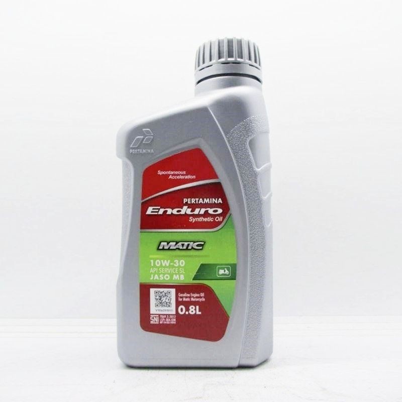 Citra Gardens Oli Enduro Matic Pertamina Original 800 Ml Untuk Motor Matic Beat Scoopy Spacy Mio J