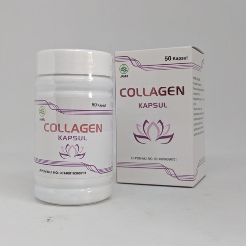 Kolagen Kapsul orinal isi 50 Fish Collagen Pemutih Kulit