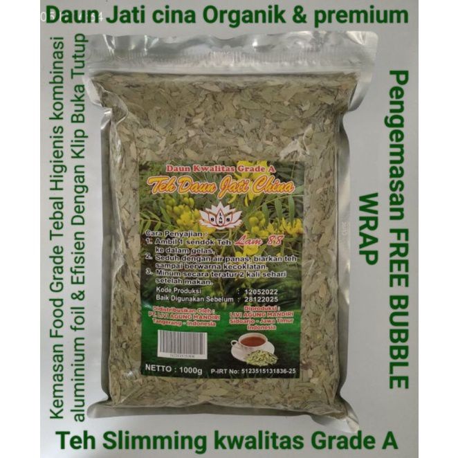 

daun jati cina 1 kg kwalitas premium merk lam 88