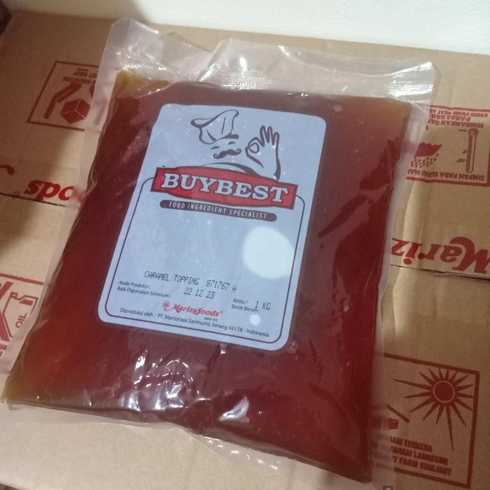 

JTTOP" MARIZA BUYBEST CARAMEL TOPPING 1 KG