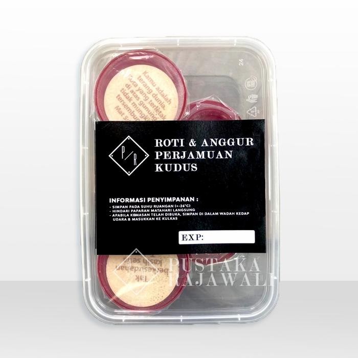 

JTTOP" ROTI & ANGGUR PERJAMUAN KUDUS : 1 PAK ISI 5 SET