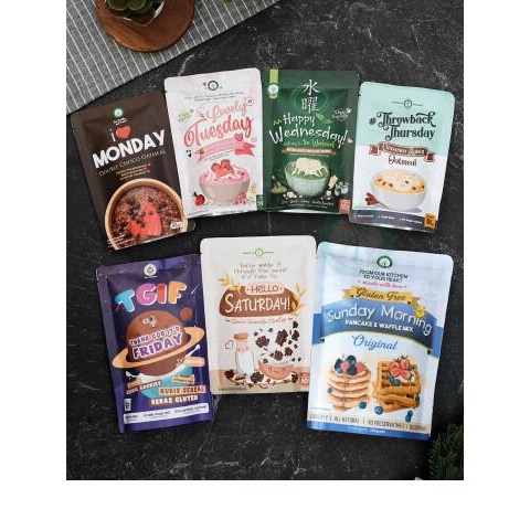 

JTTOP" BUNDLING ONE WEEK BREAKFAST - 7 DAY BREAKFAST WITH GLUTEN FREE PANCAKE