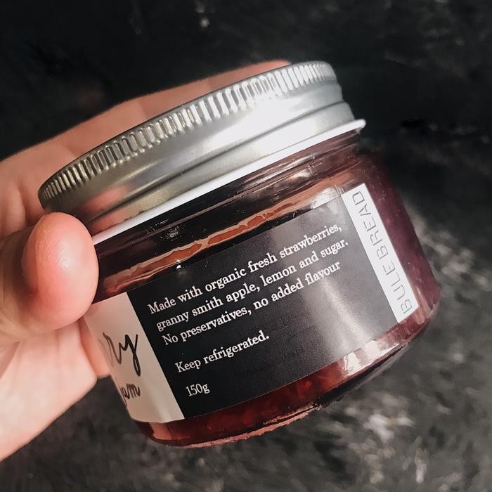 

JTTOP" [BULE BREAD] HOMEMADE STRAWBERRY JAM