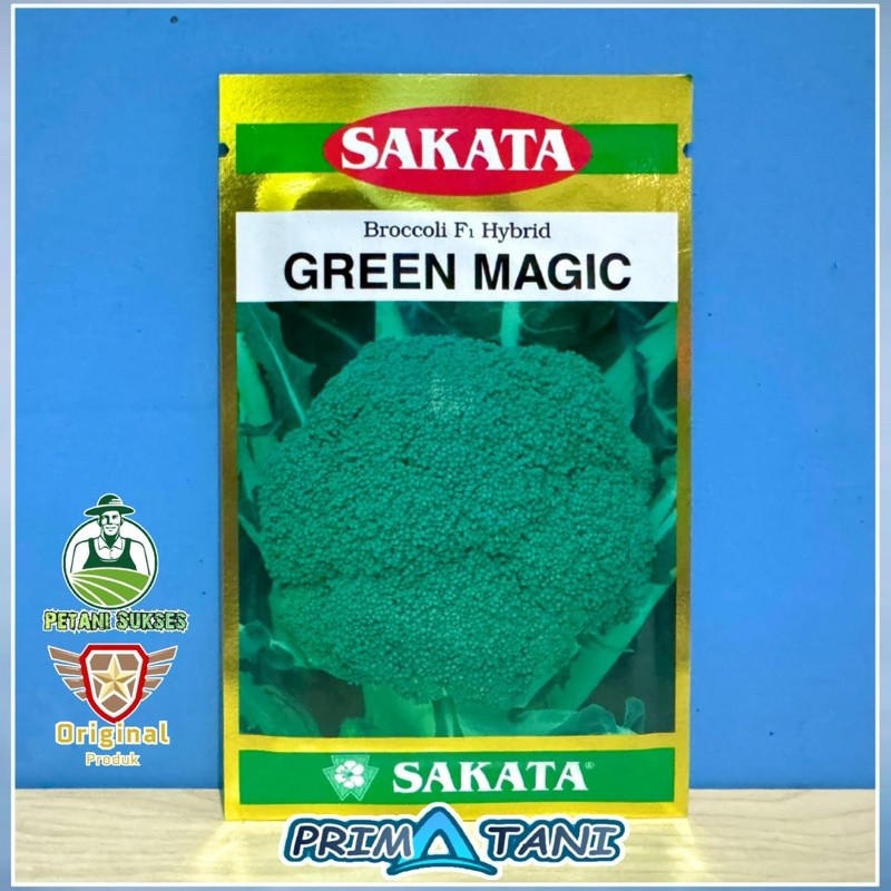 Happygardens Benih Brokoli Green Magic F1 - 2000 Biji
