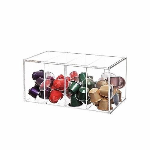 New ` Nespresso Capsule Holder / Nespresso Capsule Box Acrylic / Coffee Box