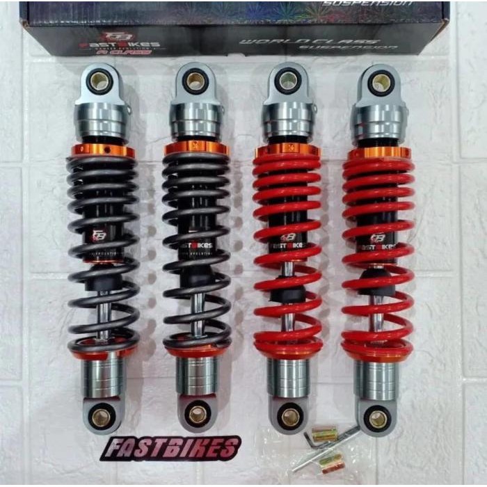 QUALITY SHOCKBREAKER BELAKANG NON TABUNG FAST BIKES MODEL KTC RAZOR UK 280MM 320MM 340MM UNIVERSAL