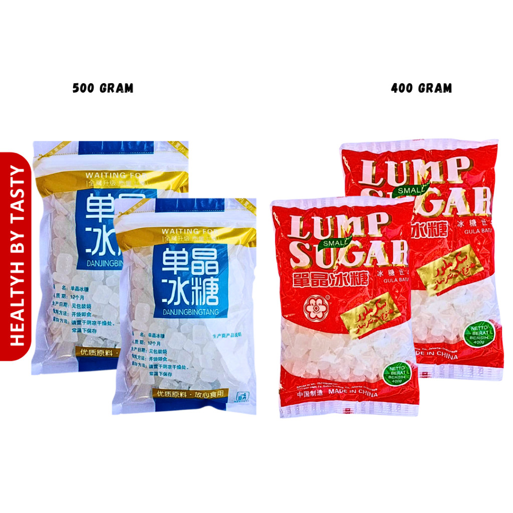 

Gula Batu Kristal Lump Sugar Small 400g