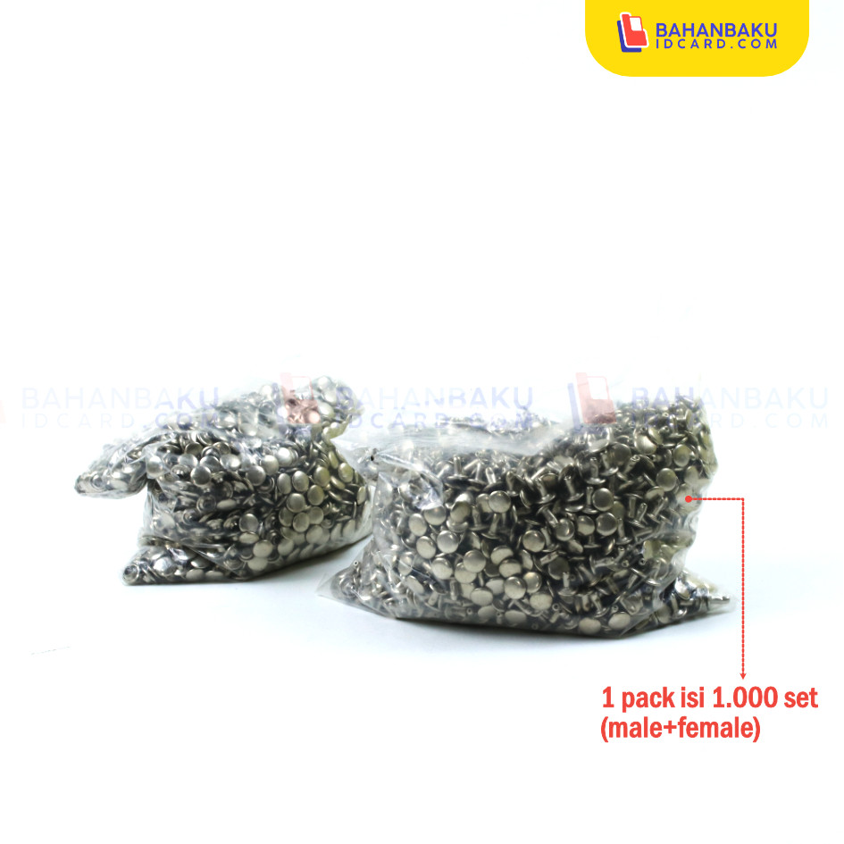 

paku rivet ripet centang keling bolak balik mata itik pita lanyard 8 mm