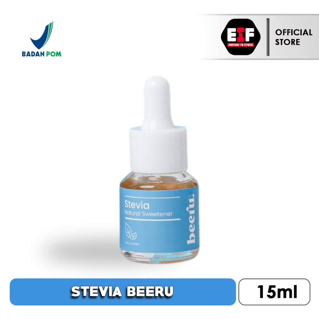 

BEERU STEVIA NATURAL SWEETENER 15 ML - PENGGANTI GULA 100% ORIGINAL