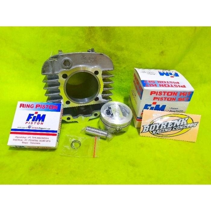 PAKET BORE UP BLOK BLADE ABSOLUTE KWB PISTON 53-58 BOYRENK RACING
