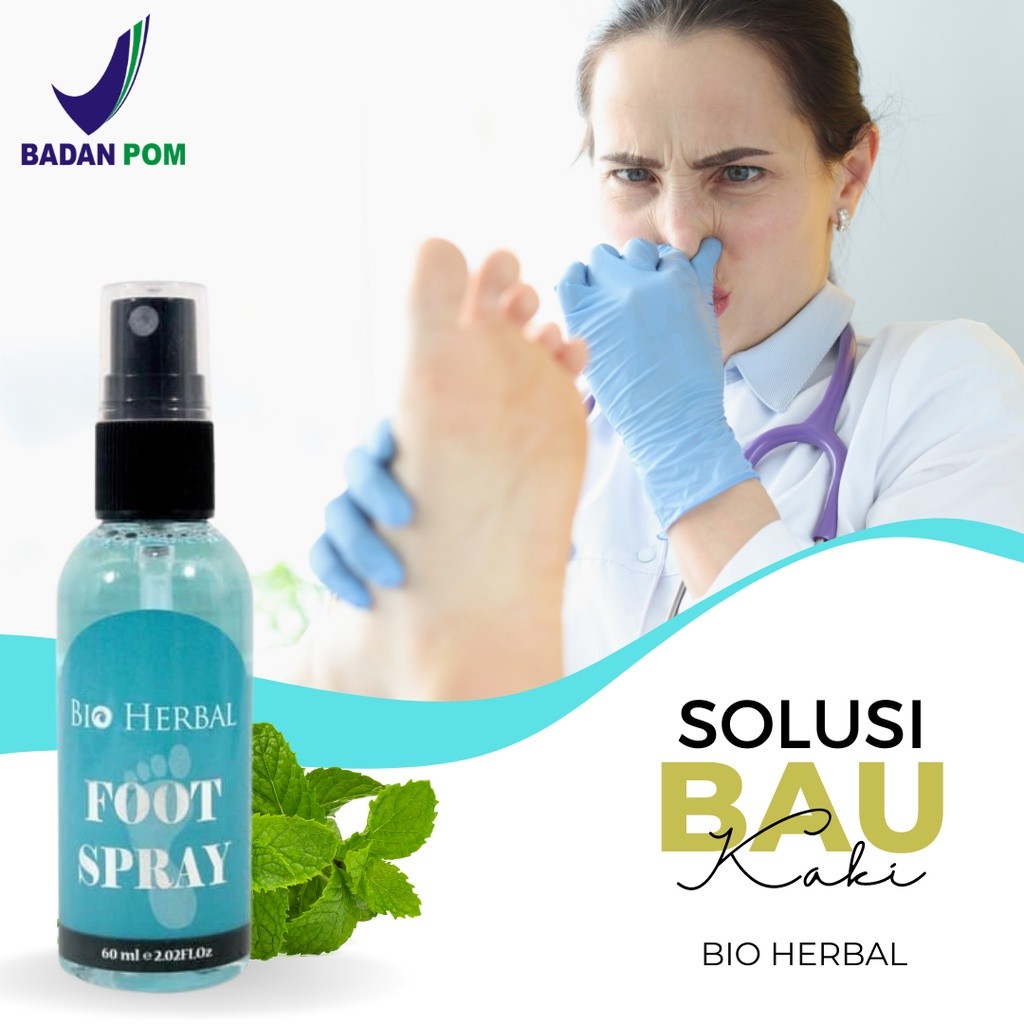 MD [COD] Spray Obat Semprot Penghilang Bau Kaki Dan Sepatu Terampuh Permanen Perawatan Kaki Bio