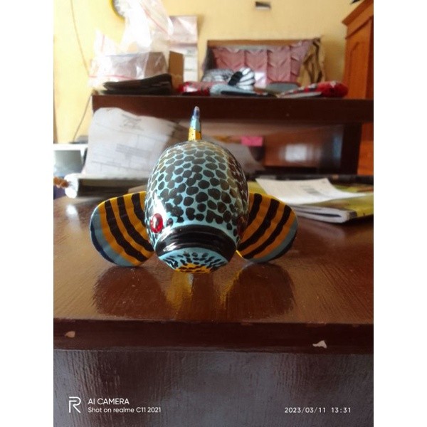 patung chana/patung ikan chana