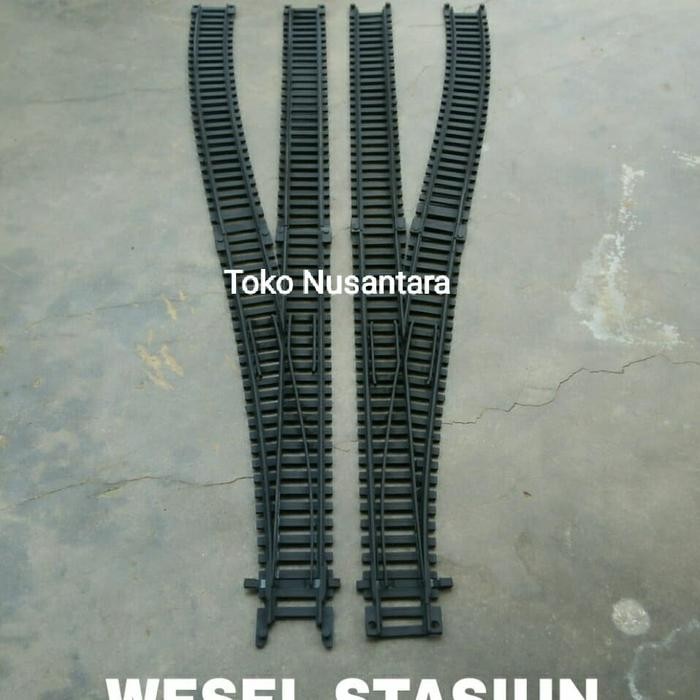 Wesel Stasiun Rel Miniatur Kereta Api Rail King