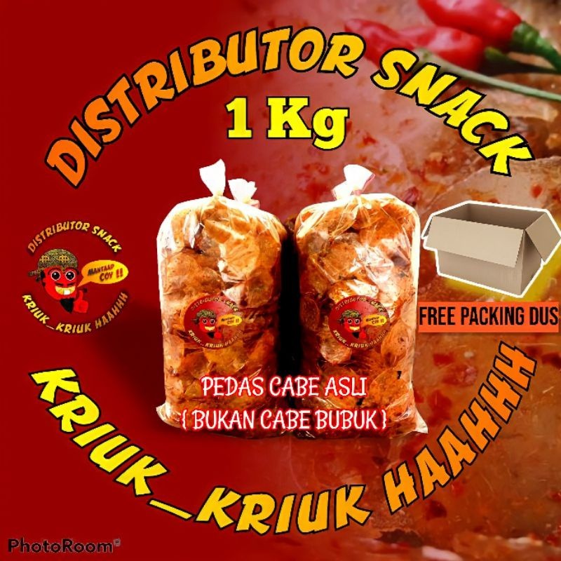 

KERIPIK KACA 1Kg/ Kripik kaca 1 kg / kripca / kripik kaca pedas daun jeruk