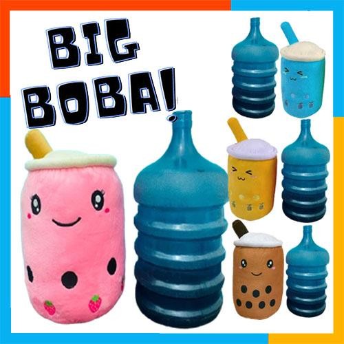[ COD ] Boneka Boba Milk Tea Boneka Mainan Anak Perempuan Boneka Lucu Ukuran XL - Boba Galon - Boba