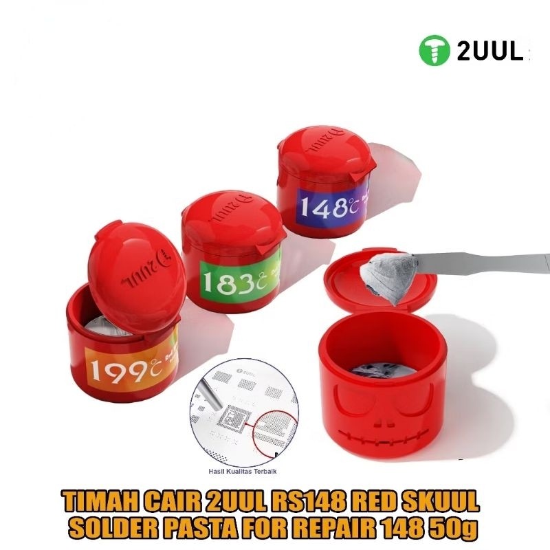 MD TIMAH SOLDER CAIR 2UUL FOR IC CPU CHIP IPH X IC APPLE