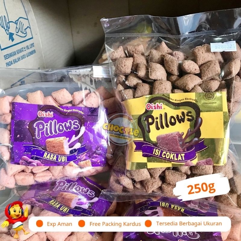 

PROMO 6.6 OISHI PILLOW 250G PUSAT GROSIR SNACK DAN COKLAT KILOAN ORIGINAL CEMILAN INDOFOOD II