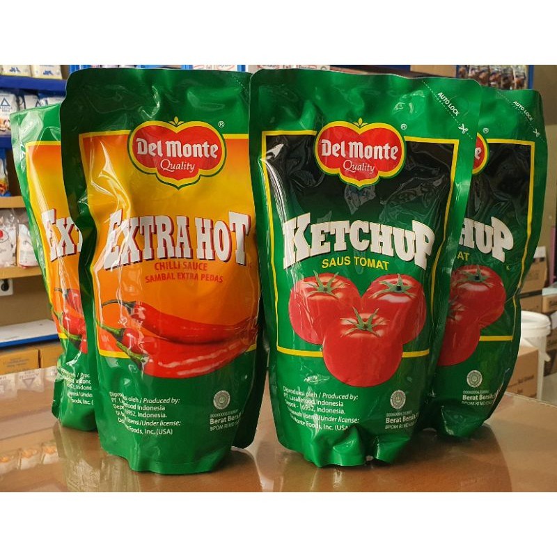 

Delmonte Saus Cabai Extra Hot / Delmonte Saus Tomat 1Kg
