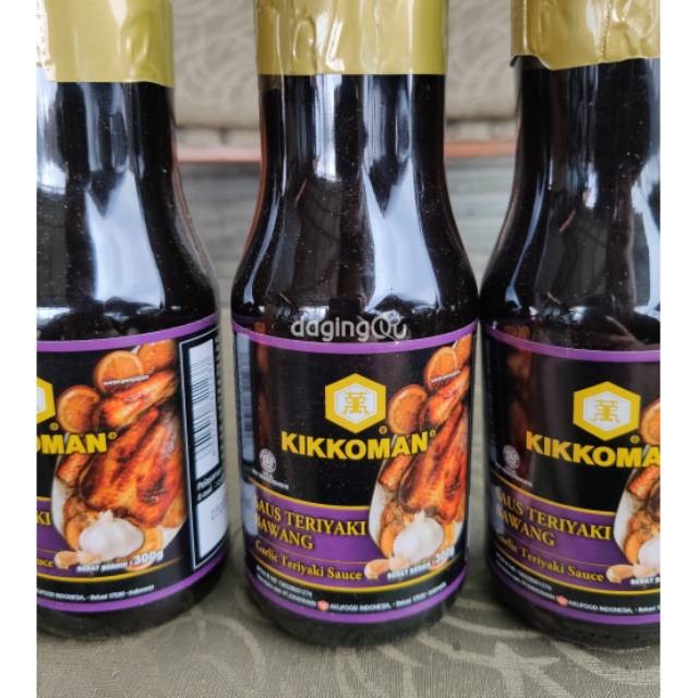 

Kikkoman Teriyaki Garlic Marinade Halal 300gr