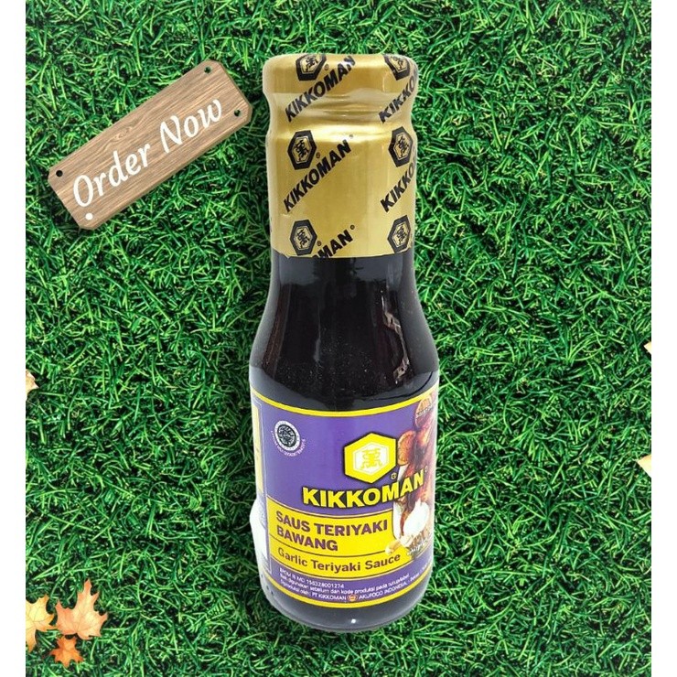

KIKKOMAN Saus Teriyaki Bawang Garlic Teriyaki Sauce Halal MUI 300 gram
