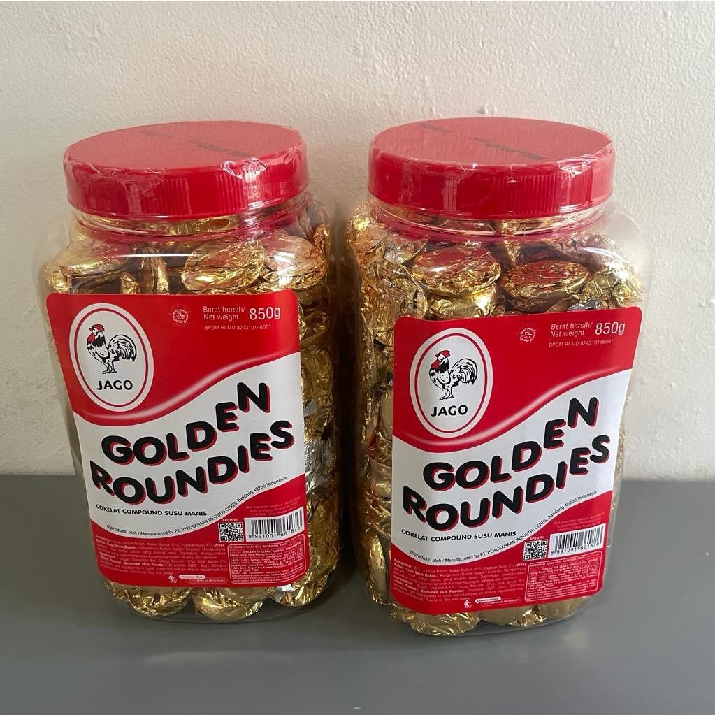 

GOLDEN ROUNDIES TOPLES 700 GR / COKLAT JAGO / COKLAT KOIN GOLDEN RONDIES / COKELAT COIN / COKLAT