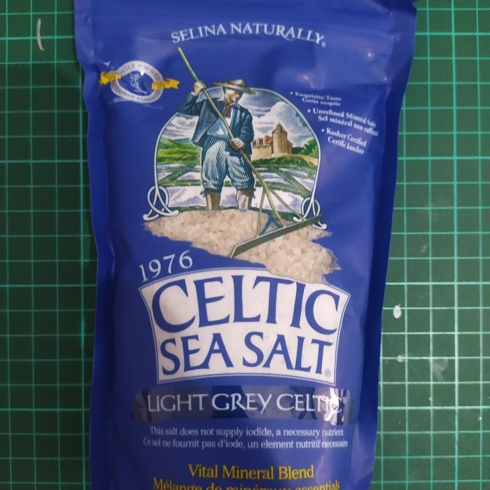 

Celtic Sea Salt Light Grey Celtic 454 Gram Butiran Garamnya Kasar Promo