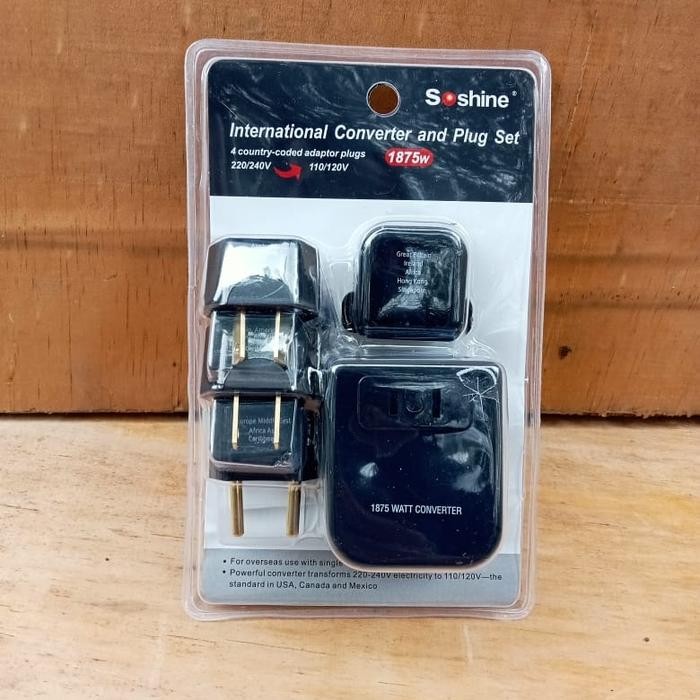 Step Down 220V To 110V 1875Watt Potrable Traveler Converter 220V To 110V