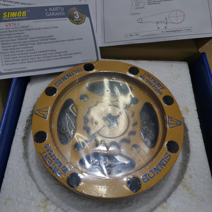 Gear Set Sinnob Pulsar 180