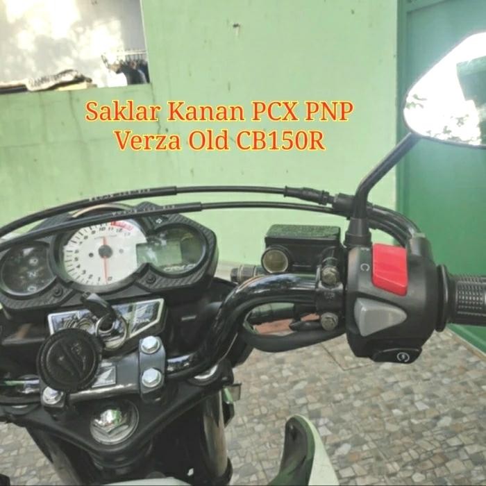 PREMIUM Holder Saklar Kanan New PCX Hybrid Ori PNP Verza Old CB150R Streetfire